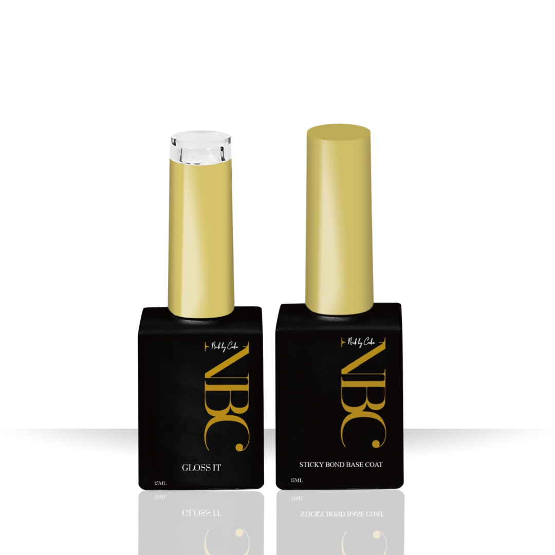 Gloss It Top Coat & HEMA FREE Sticky Bond Base Coat DUO
