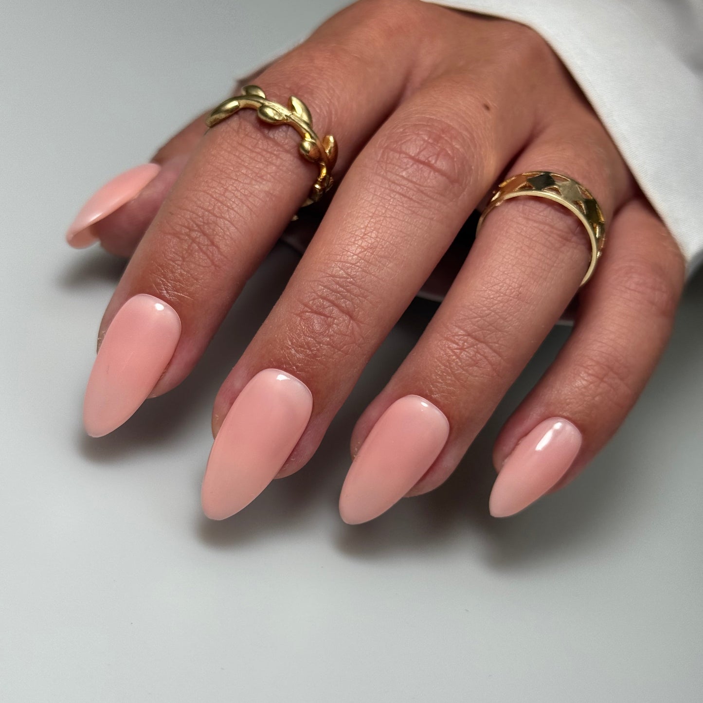 Build Me Up Rubber Base - Rosy Peach