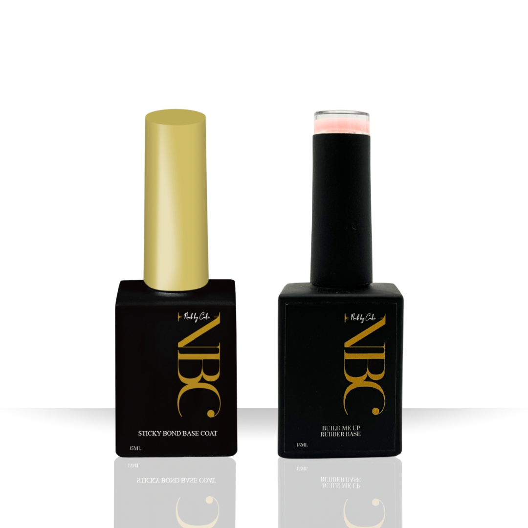 Hard Builder Gel & HEMA Free Sticky Bond Base Coat Bundle
