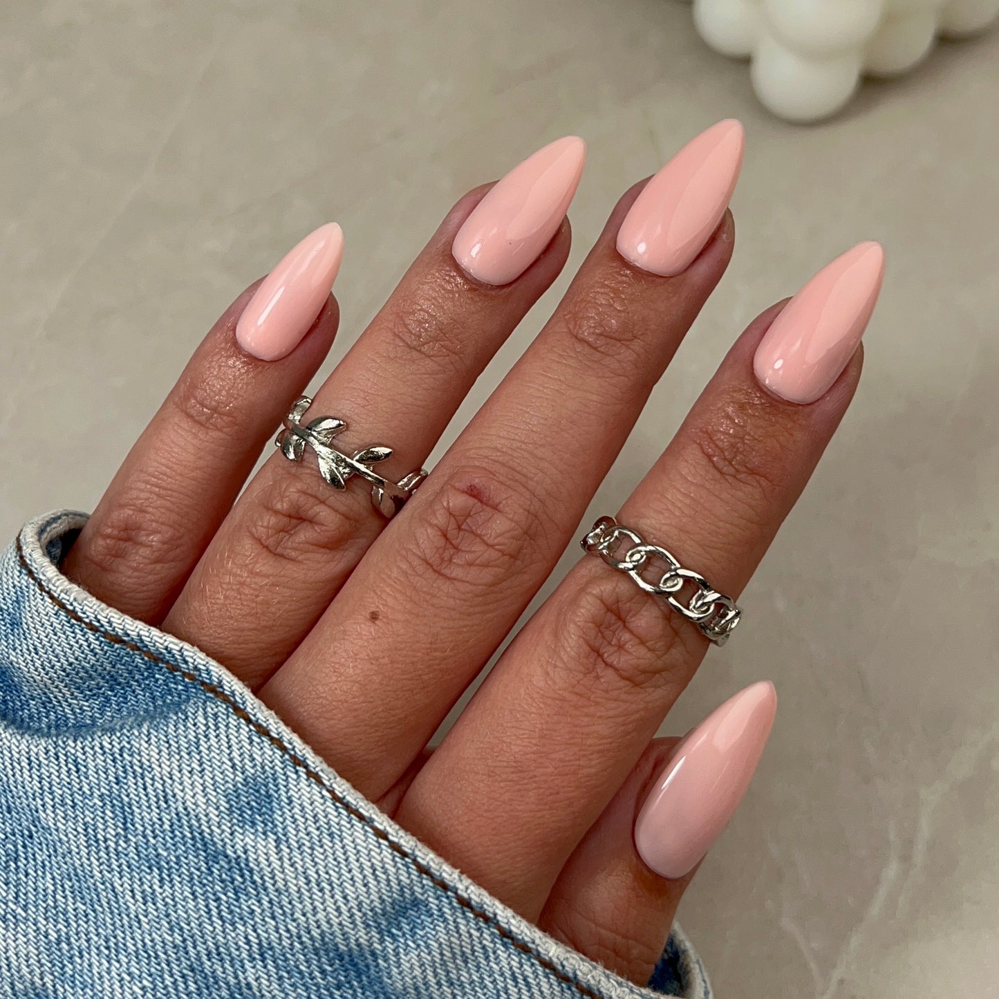 Build Me Up Rubber Base - Peachy!