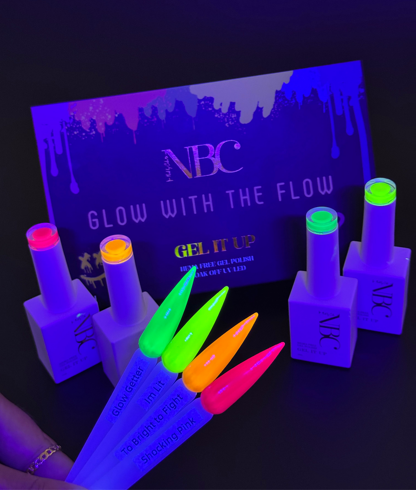 "Gel It Up" Gel Polish - Glow With The Flow