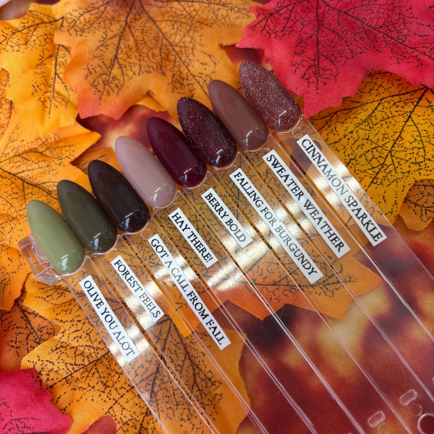 "Gel It Up" Gel Polish - Cinnamon Sparkle