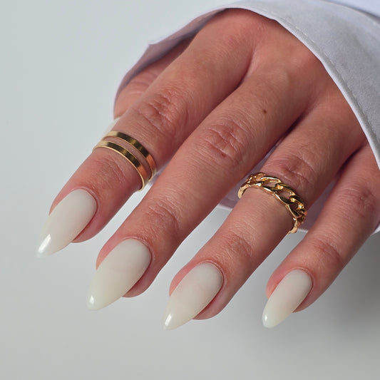 Build Me Up Rubber Base - Milky White