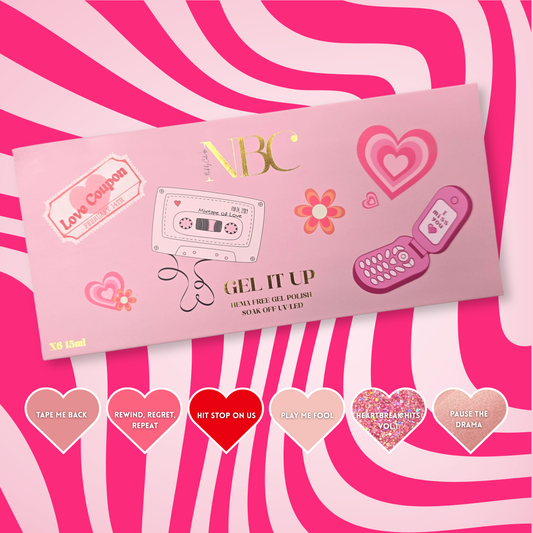 Mix Tape of Love Valentines Collection - "Gel It Up" Gel Polish