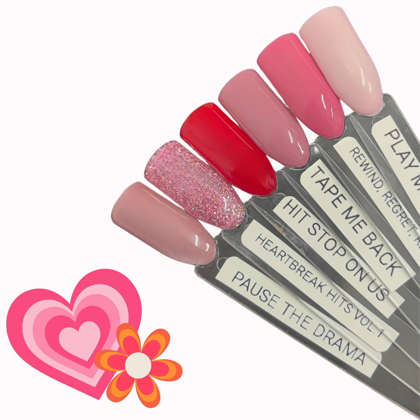 “Gel It Up" Gel Polish - Heartbreak Hits Vol.1