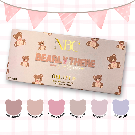 Bearly There Sheer Collection - "Gel It Up" Gel Polish
