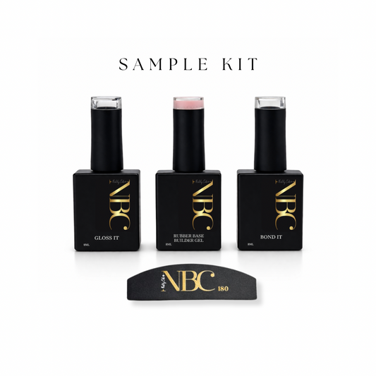 Rubber Builder Gel Sample Kit