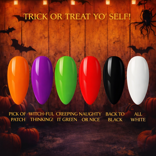 TRICK OR TREAT YO' SELF - "Gel It Up" Gel Polish