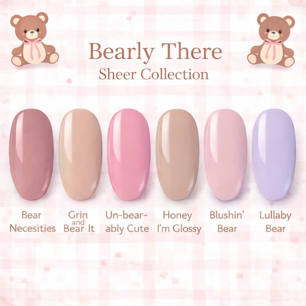 Bearly There Sheer Collection - "Gel It Up" Gel Polish