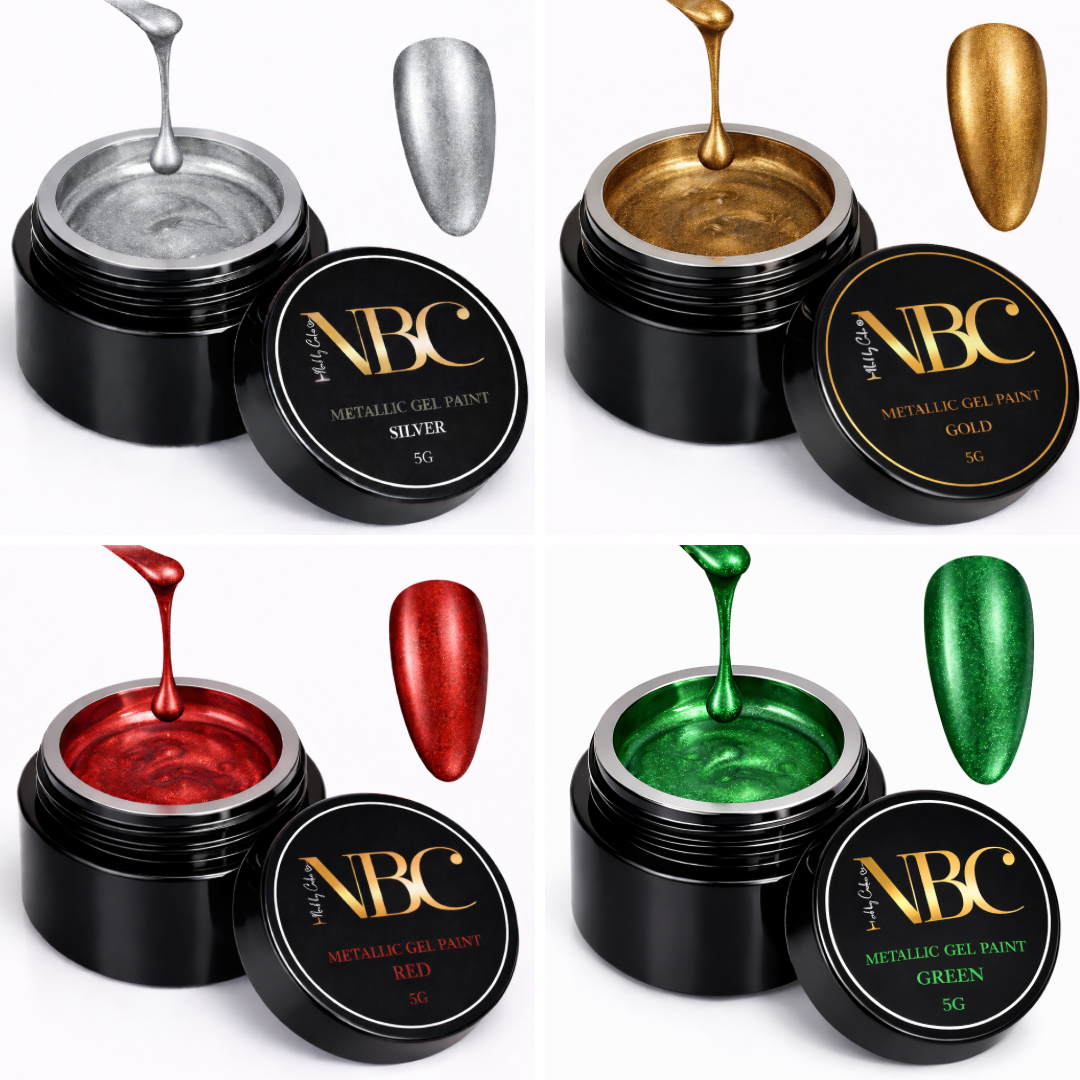 Metallic Gel Paints