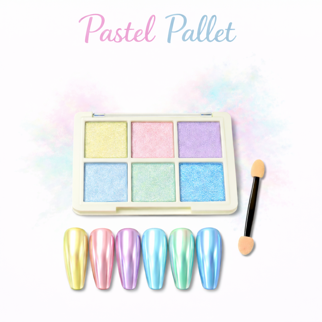 Chrome Nail Powder Pallet