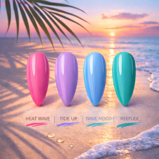 "Gel It Up" Gel Polish - Living on Beach time & Bad Decisions