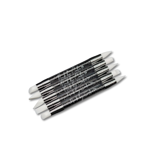 5-Piece Silicone Nail Art Sculpture Pen Set