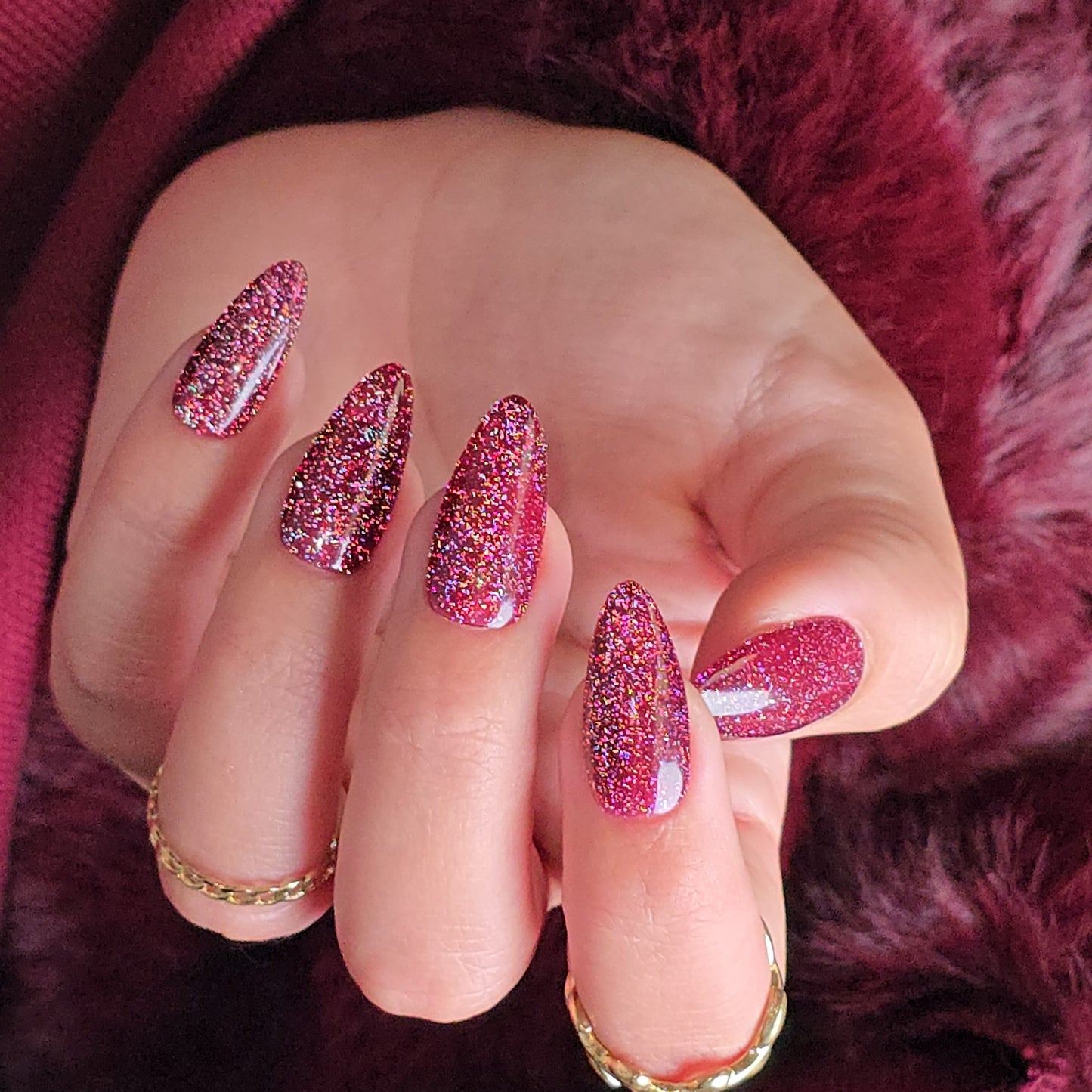 "Gel It Up" Gel Polish - Falling for Burgundy