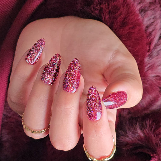 "Gel It Up" Gel Polish - Falling for Burgundy