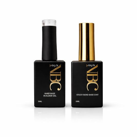 Hard Builder Gel & HEMA Free Sticky Bond Base Coat Bundle