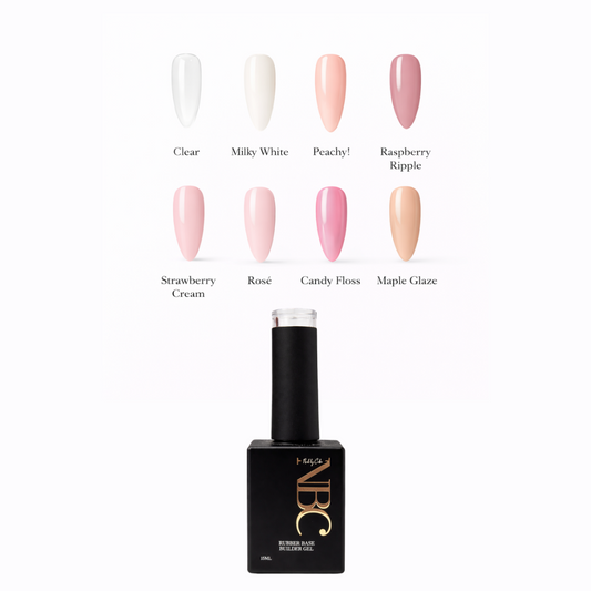 Build Me Up Rubber Base Colour 8 Piece Collection