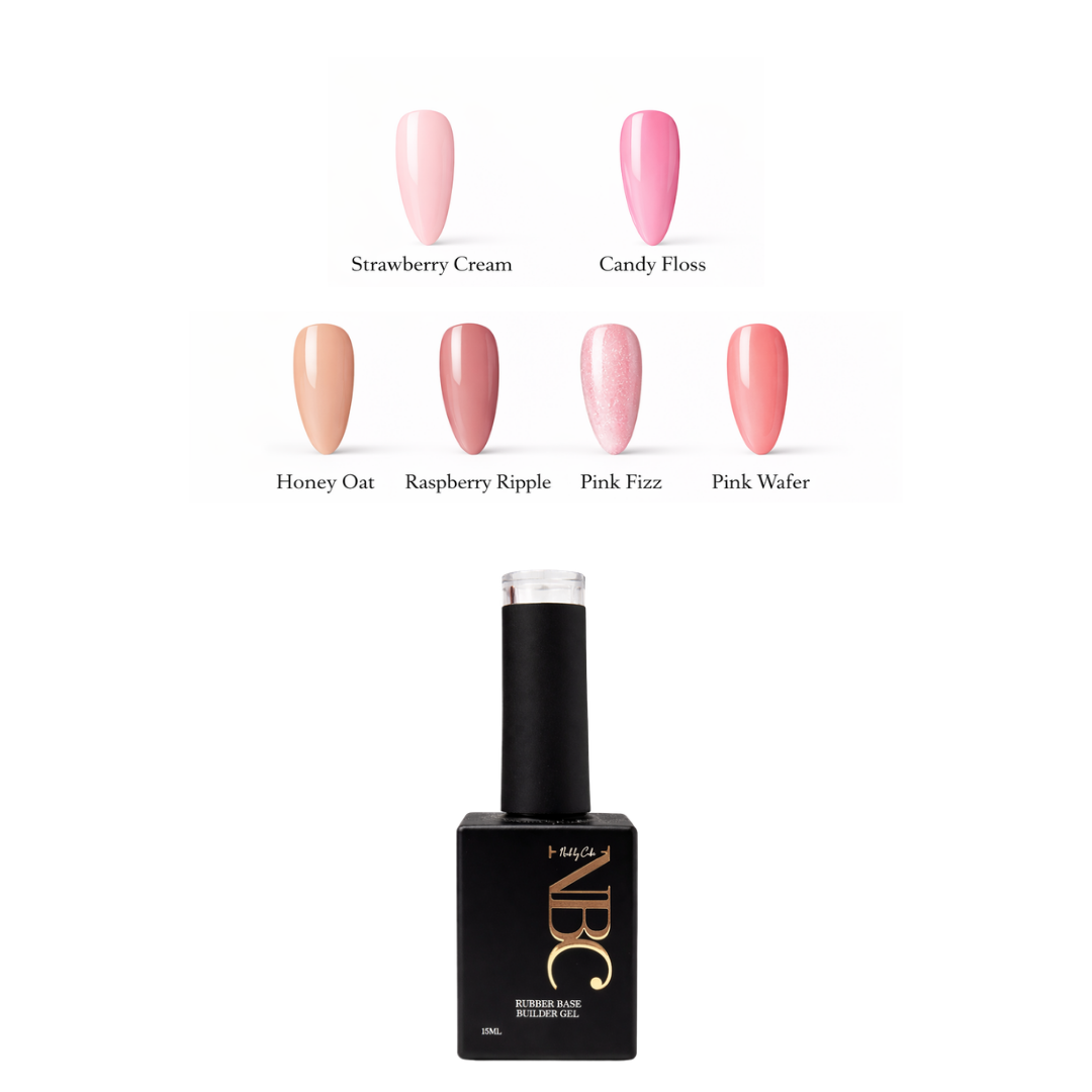 Build Me Up Rubber Base Colour 6 Piece Collection