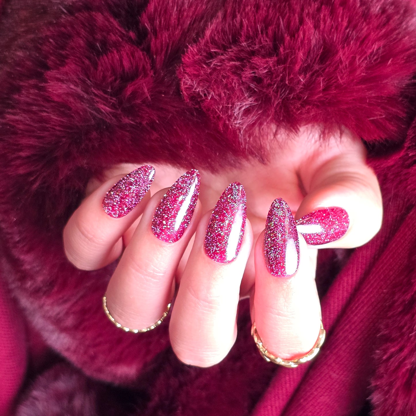 "Gel It Up" Gel Polish - Falling for Burgundy